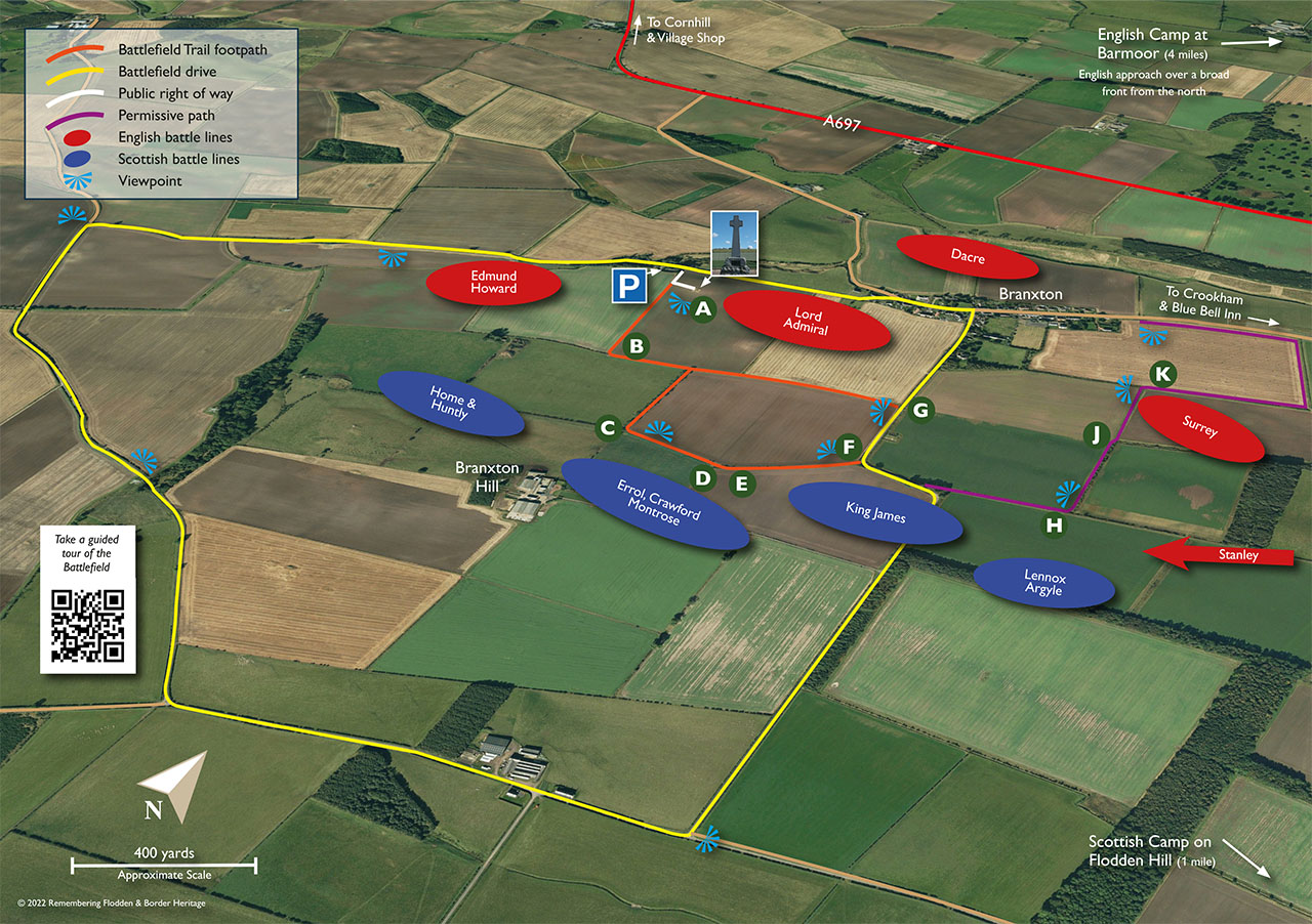 Map of the Battle